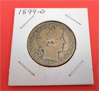 1899-O Barber 50 Cent Coin
