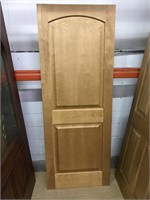 2-Panel Arched  Slab Door 30"X80"