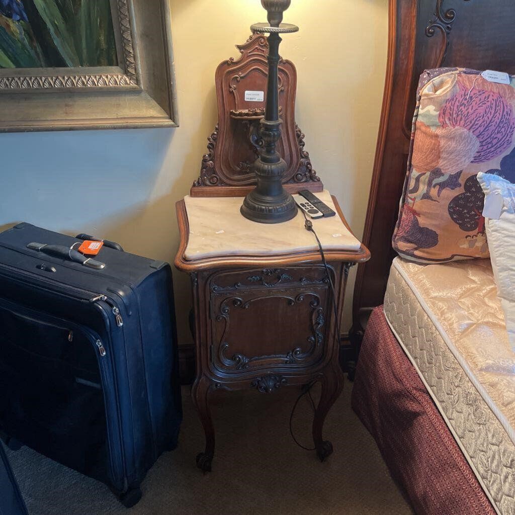 Marble Top French Commode- ea.