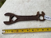 Vintage B F Haverly Plow Wrench