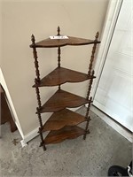 Wooden Corner Display Rack