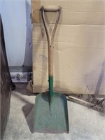 Green Painted Shovel