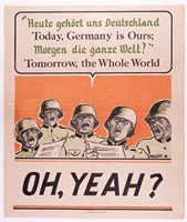 WWII US PROPAGANDA POSTER