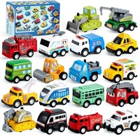 SEALED- Pull Back Toy Cars & Trucks