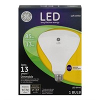 GE 13W LED Light Bulb 1pk, Soft White, Dimmable
