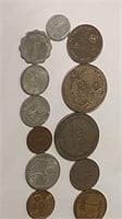 12 DIFFERENT COINS OF ISRAEL FROM 1950s IS3