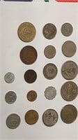 18 DIFFERENT COINS OF ISRAEL FROM 1950s IS1