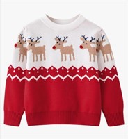 New (Size 100/3T) Kids Christmas Sweater for Boy
