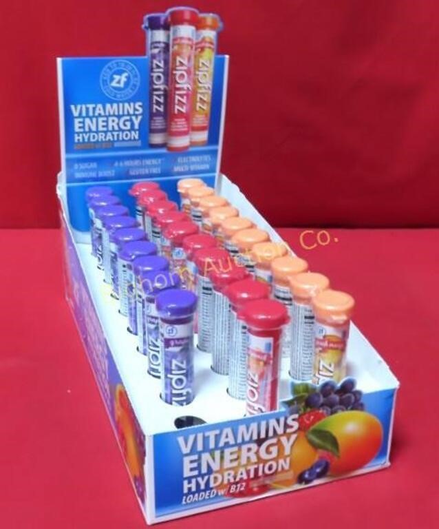 ZipFiz Vitamin Energy Hydration Drink Mix,
