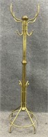 Brass Coat/Hat Rack