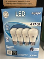 GE LED 60watt 4-4 packs