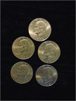 (5) Ike Dollars 1971-1972