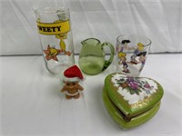 5PC lot of decorative household items