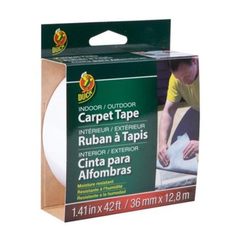 1.41 Inch x42 FT Indoor/Outdoor Carpet Tape