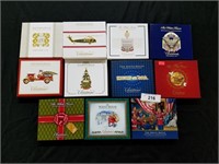 12 White House Christmas Ornaments, With Boxes