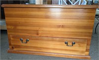 Stunning Cedar Chest with drawer 37.5" x 18.5" x