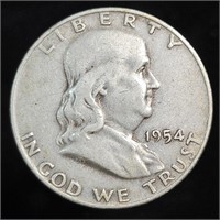 1954-D Franklin Half Dollar