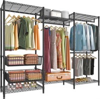 VIPEK V10 5-TIER WIRE CLOTHES STORAGE RACK