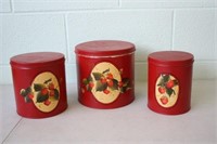 Vintage Tin Cannisters