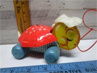 FISHER PRICE TURTLE PULL TOY