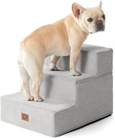 EHEYCIGA Dog Stairs for Small Dogs, 3-Step Stairs