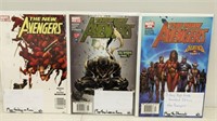 3 Key New Avengers Newsstand Edition Comics