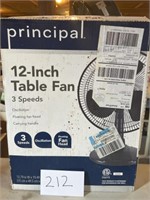 Principal 12" table fan