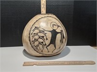 Hand Painted Signed and Numbered Gourds