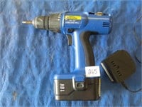 Drill Master 3/8 Cordless Drill with Charger -
