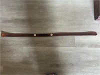 Custom Handmade Leather Belt (Size 40")