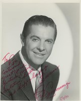 Robert Cummings signed photo