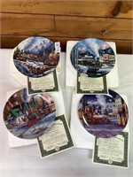 Bradford Exch. "Trains of the Great West" Plates
