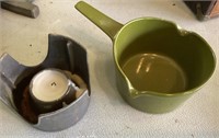 Copco enameled warming bowl --4"