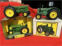 Toy John Deere tractors