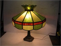 Stain Glass table Lamp 23 Inch Tall