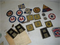 WWII Patches & Pins 1 Lot