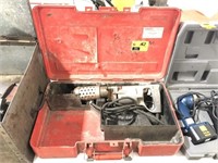Milwaukee tool with Hilti case