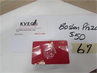 $50.00 Boston Pizza Gift Card