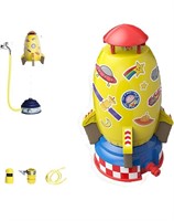 ( New ) Water Rocket Sprinkler for Kids Toy,