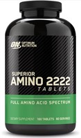 Optimum nutrition superio amino 222 tablets 320