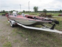 Boat and Trailer sold with Bill of Sale