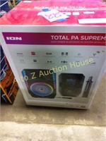 ION TOTAL PA SUPREME HIGH POWER BLUETOOTH SYSTEM