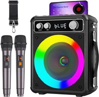 (N) BONAOK Karaoke Machine, Portable Bluetooth Spe