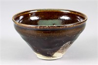 Chinese Song Style Brown Glazed Bowl