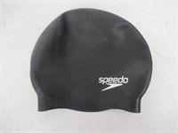 "Used" Speedo Unisex Swim Cap, Black