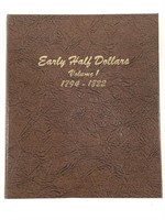 Empty Dansco Early Half Dollar Album 1794 - 1822