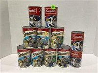 Campbell’s SpaghettiOs unopened Batman cans