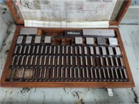 PARTIAL GAGE BLOCK SET, MITUTOYO, .050-4"