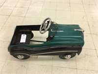 Green & Black Gearbox Metal Pedal Car