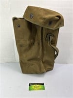 Canvas Military Gas Mask Bag
